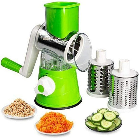 3 In 1 Vegetable Cutter Machine For Potato Onion Carrot – Drum Cutter