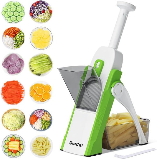 4 In 1 Vegetable Cutter Chopper Adjustable Multi-function Drum Cutter Vertical Vegetable Cutter Kitchen Shredder