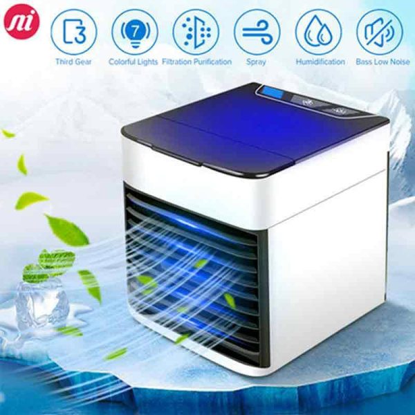 Portable Air Cooler | Portable Personal Air Conditioner, Mini Usb 3 In 1 Air Cooler (usb Operated)