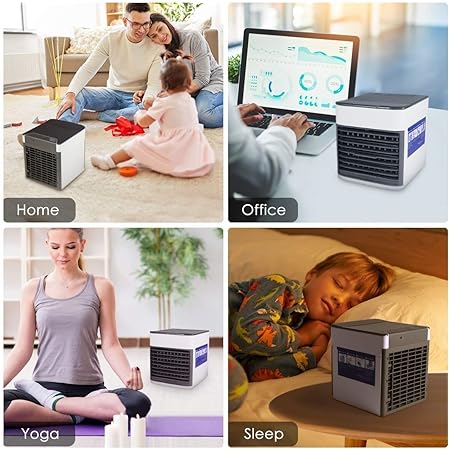 Portable Air Cooler | Portable Personal Air Conditioner, Mini Usb 3 In 1 Air Cooler (usb Operated)